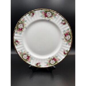 1 - Royal Albert Celebration Dinner Plate Bone China Made in England 10.25"